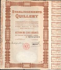 Quillery establishments d'occasion  Expédié en Belgium