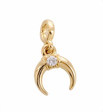 Usado, Novo Mini Berloque 100% Original PANDORA ME Marca 762692C01 Ouro Lua Crescente comprar usado  Enviando para Brazil