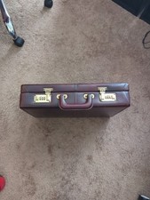 Brown attaché leather d'occasion  Expédié en Belgium