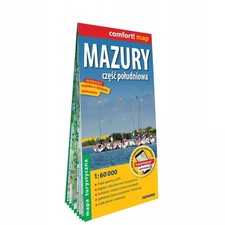 Książka Mapa turystyczna. Mazury. Część południowa, 1:60 000  na sprzedaż  PL