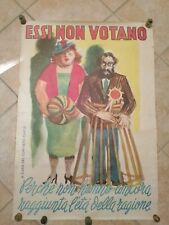 Manifesto poster afiche usato  Lagonegro
