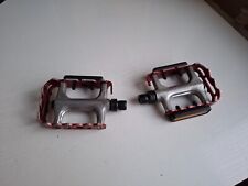 VINTAGE Retro VP Components VP-496 Aluminium red Flat Platform pedals comprar usado  Enviando para Brazil