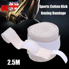 2 peças luvas de pulso 2,5 m bandagem esportiva de algodão kick boxe sand (branco) comprar usado  Enviando para Brazil