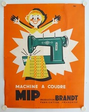 Affiche machine coudre d'occasion  La Courtine