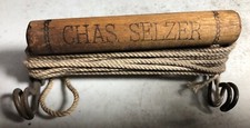 Chas da década de 1890. Licores e cervejas Selzer Sioux City IA bolsa transportadora atacado e varejo comprar usado  Enviando para Brazil