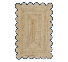 Scalloped natural jute for sale  Algonquin