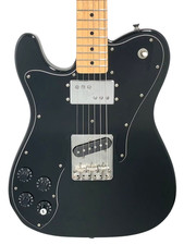 Usado, Guitarra Fender Japan Telecaster personalizada esquerda TC72 preta fabricada no Japão comprar usado  Enviando para Brazil