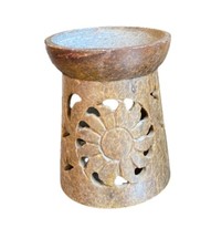 Queimador de óleo essencial celestial pedra-sabão difusor tealight aroma aquecedor azedo comprar usado  Enviando para Brazil