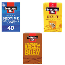 Yorkshire Tea Speciality Brew - Escolha Qualquer 3 - Biscoito/Caramelizado/Hora de dormir comprar usado  Enviando para Brazil