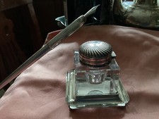 Calamaio scrivania argento usato Calamaio scrivania argento usato  Roma