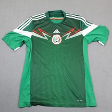 Camisa masculina de futebol México média Copa do Mundo FIFA Adidas ClimaCool 2014 comprar usado  Enviando para Brazil