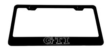 Placa de licença 3D GTI preta emblema aço inoxidável preta quadro com tampas comprar usado Placa de licença 3D GTI preta emblema aço inoxidável preta quadro com tampas comprar usado  Enviando para Brazil