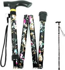 Floral walking stick usato  Roma