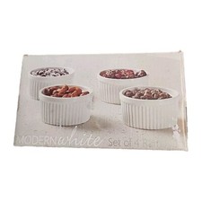 Modern white ramekins for sale  Phoenix