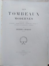Pierre chabat tombeaux d'occasion  Lyon V