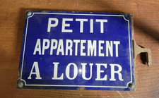 Plaque emaillee ancienne d'occasion  Champagne-Mouton