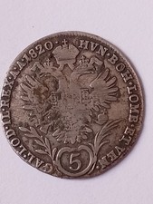 Austria. kreuzer 1820 usato  Alessandria