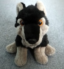Peluche loup noir d'occasion  Pont-l'Abbé-d'Arnoult