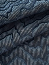 Epingle de veludo abstrato SCHUMACHER "ZAMBEZE VELVET/Slate Blue" - $356-56.5"x53.5"L comprar usado  Enviando para Brazil