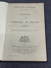 Original 1901 report for sale  KIRKCALDY