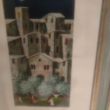 Quadro litografia pittore usato  San Giorgio a Cremano