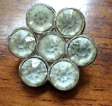 Vintage clear rhinestone for sale  LONDON