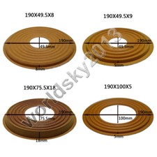 Peças de reparo de woofer amortecedor alto-falante Spider 190x49.5/190x75.5/190x100mm comprar usado  Enviando para Brazil