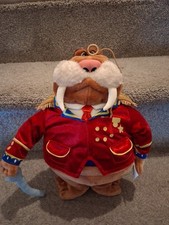 Sir Winston Walrus Sea World Classics personagem pelúcia capitão do mar 13" recheado comprar usado  Enviando para Brazil