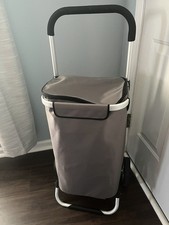 rolling carts grey metal for sale  Raeford