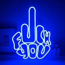 Finger gesture neon for sale  Los Angeles