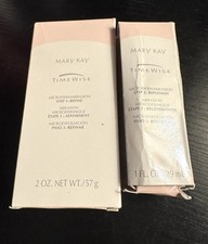 Conjunto de microdermoabrasão Mary Kay Timewise PASSO 1 REFINO E PASSO 2 REABASTECIMENTO *NOVO* comprar usado  Enviando para Brazil