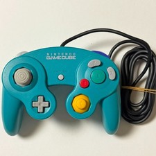 Usado, Controle GC azul esmeralda Gamecube Nintendo Game Cube Pad oficial JAPÃO JP comprar usado  Enviando para Brazil