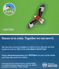 Rspb pin badge for sale  SANDY