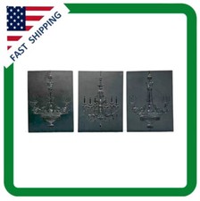 Black chandelier wall for sale  Fountaintown