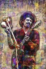 Carlos santana 20x30in for sale  Chicago