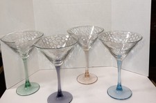 Martini glasses colored for sale  Weston