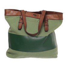 Fossil, Torebka, Unisex (dorośli), Skóra, Zielony/Brązowy, 36, 10, 38 cm #v6h na sprzedaż  PL