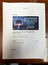 Eagles las vegas for sale  Beckley