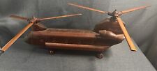 Chinook helicopter wooden for sale  Two Rivers