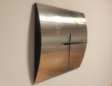 Wanduhr flugzeug aluminium gebraucht kaufen  Biberach an der Riß
