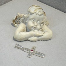 Kreuz anhänger rubin gebraucht kaufen  Pforzheim