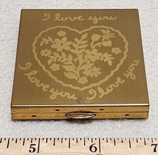 Vintage metal gold for sale  New Brighton