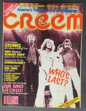 Creem magazine september for sale  Fair Lawn
