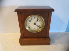 mantel oak solid clock for sale  Spokane