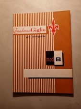 Quaderno giglio per usato  Prato
