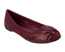 Womens burgundy faux for sale  NEWPORT