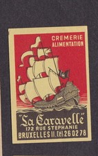 Old match label d'occasion  Expédié en Belgium