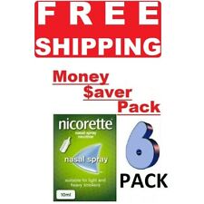 Usado, 6 x Nicorette Spray Nasal - 10ml - PACOTE COM 6 comprar usado  Enviando para Brazil
