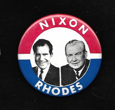 grande RICHARD NIXON 1968 JIM RHODES Ohio Governador VP jugado esperançoso comprar usado grande RICHARD NIXON 1968 JIM RHODES Ohio Governador VP jugado esperançoso comprar usado  Enviando para Brazil