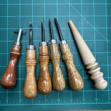 Leather edge tools for sale  Groves
